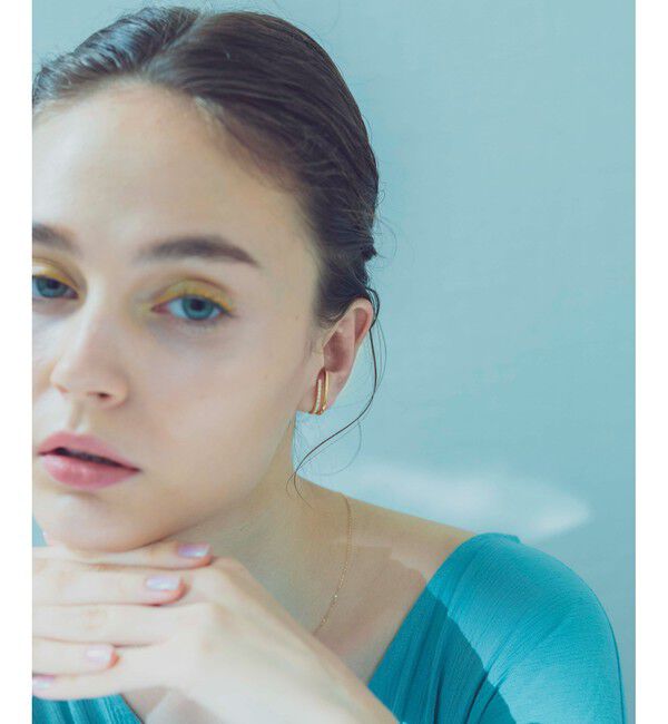 ete「ビジュー ライナーカフ」|イヤーカフ|