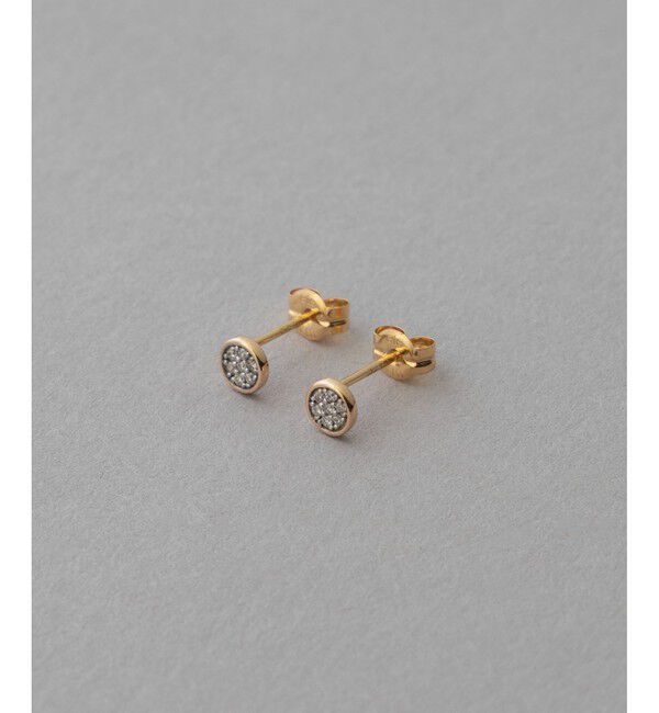 ete「K10 ブリリアント ダイヤモンド ピアス」|ピアス|