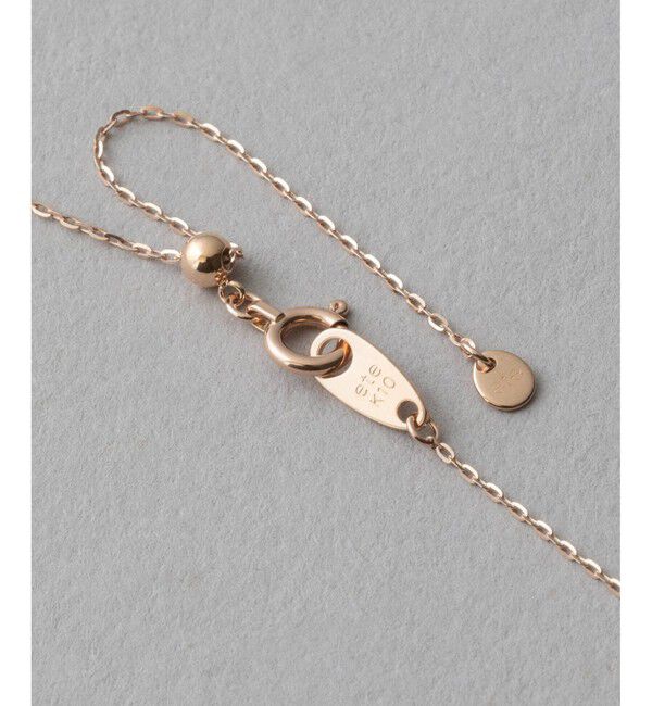 ete「[ミストピンク] K10MPG パール ネックレス」|ネックレス|