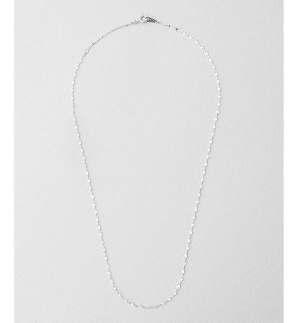 Jouete「K10WG ペタルチェーン ネックレス」|ネックレス|