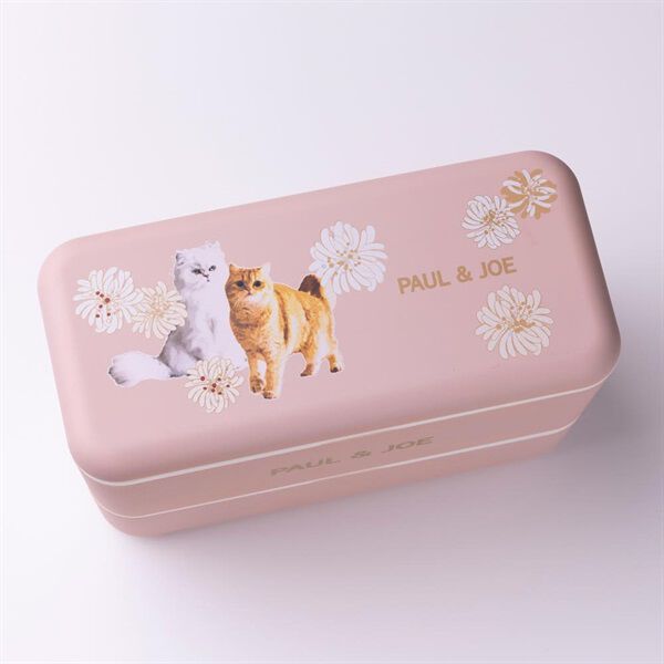 PAUL&JOE「ランチボックス・長方形・２段／ポール＆ジョー・ブレイクタイム」|食器・キッチングッズ|