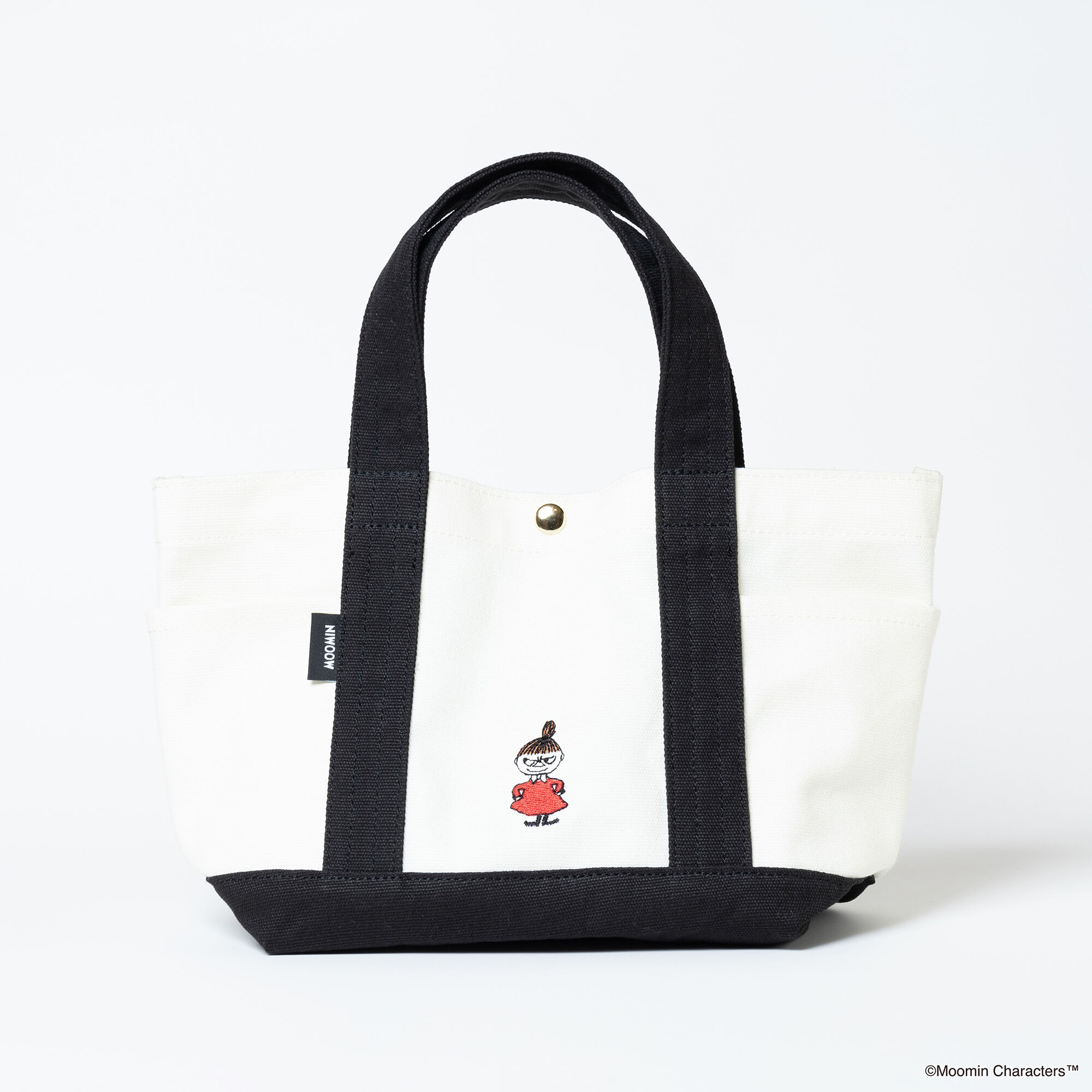  「MOOMIN EMBROIDERYトートバッグ」|トートバッグ|WHT