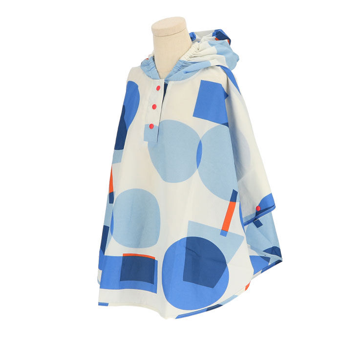 BACKYARD FAMILY「キッズ レイン コート ポンチョ 通販 レインポンチョ カッパ 雨具 サイズ S 80 90」|その他ベビー用品|