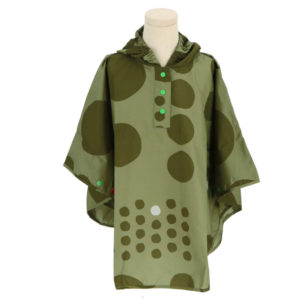 BACKYARD FAMILY「キッズ レイン コート ポンチョ 通販 レインポンチョ カッパ 雨具 サイズ S 80 90」|その他ベビー用品|イエロー1