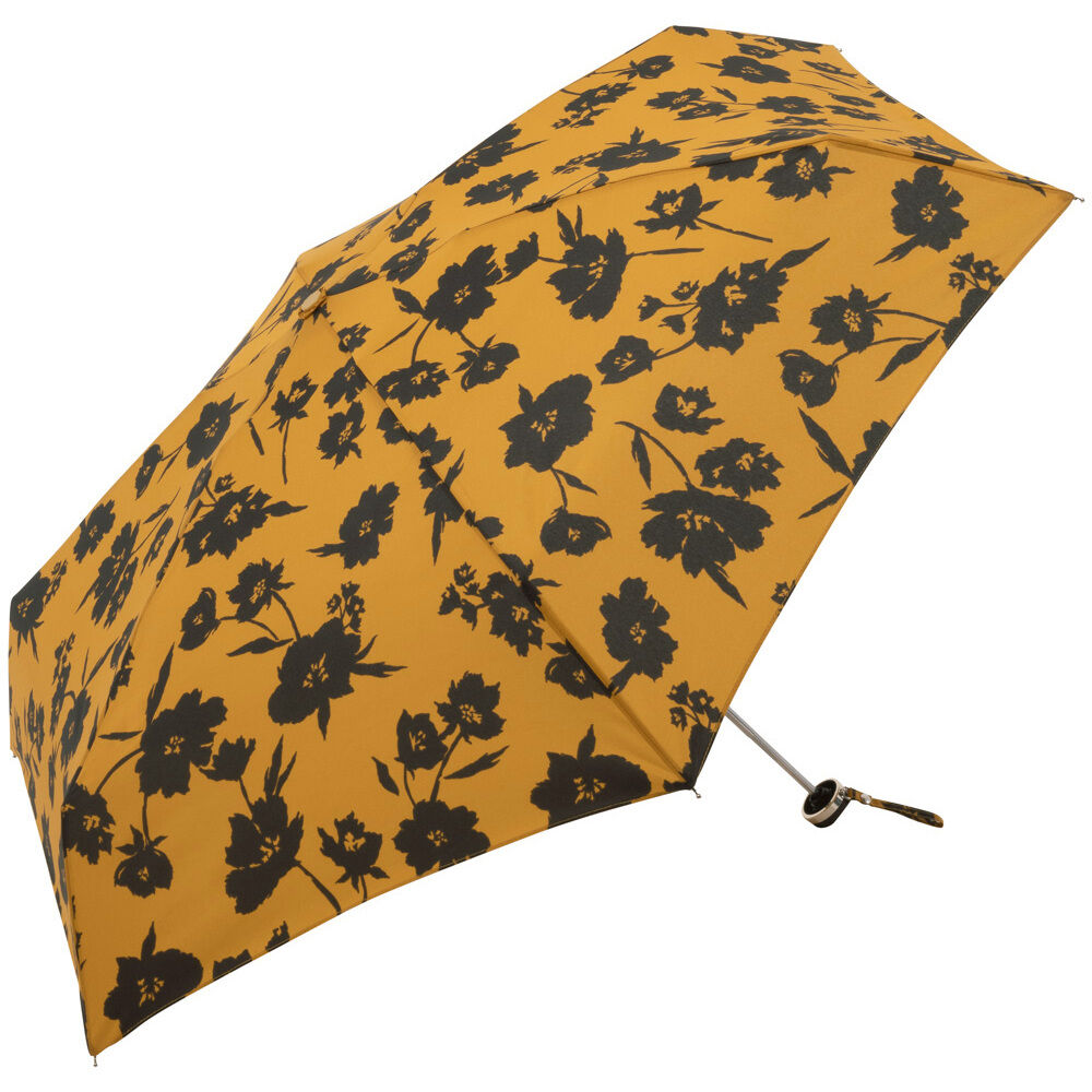 BACKYARD FAMILY「折りたたみ傘 レディース 通販 because 傘 軽量 ブランド 折り畳み傘 晴雨兼用 50cm」|傘|イエロー2