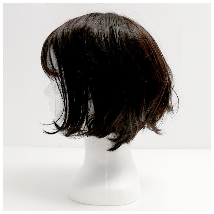 BACKYARD FAMILY「プリシラ ウィッグ 通販 ボブ 帽子 フルウィッグ 耐熱 黒髪 可愛い ミディアム 女性」|ヘアスタイリング|