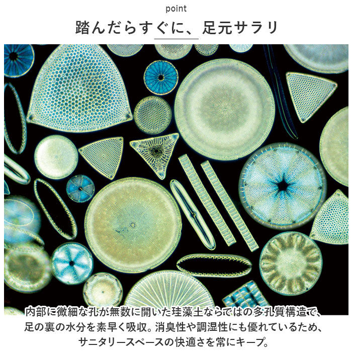 BACKYARD FAMILY「soil ソイル バスマット 珪藻土 日本製 通販 浴室マット 足元 マット 足拭き」|その他|