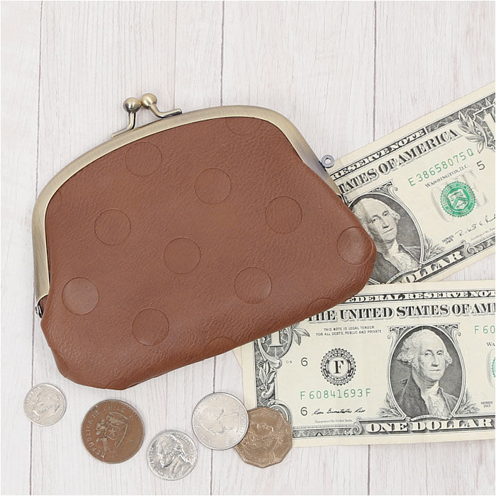 BACKYARD FAMILY「Lafiel ラフィール 合皮 がま口 ミニ財布 ミニバッグ 財布 ミニバック 通販 カード お札」|コインケース|