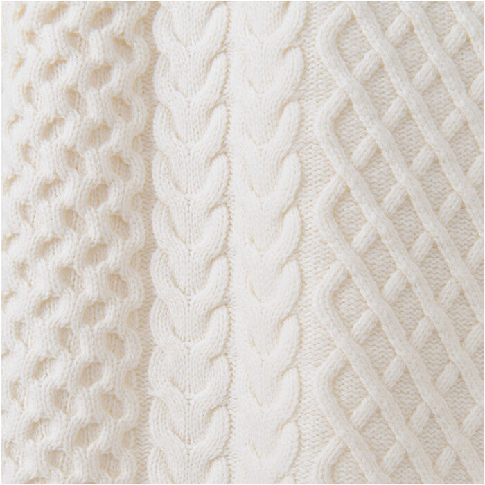 BACKYARD FAMILY「MIND マインド ケーブルニット セーター レディース 長袖 通販 プルオーバー 重ね着」|ニット・セーター|