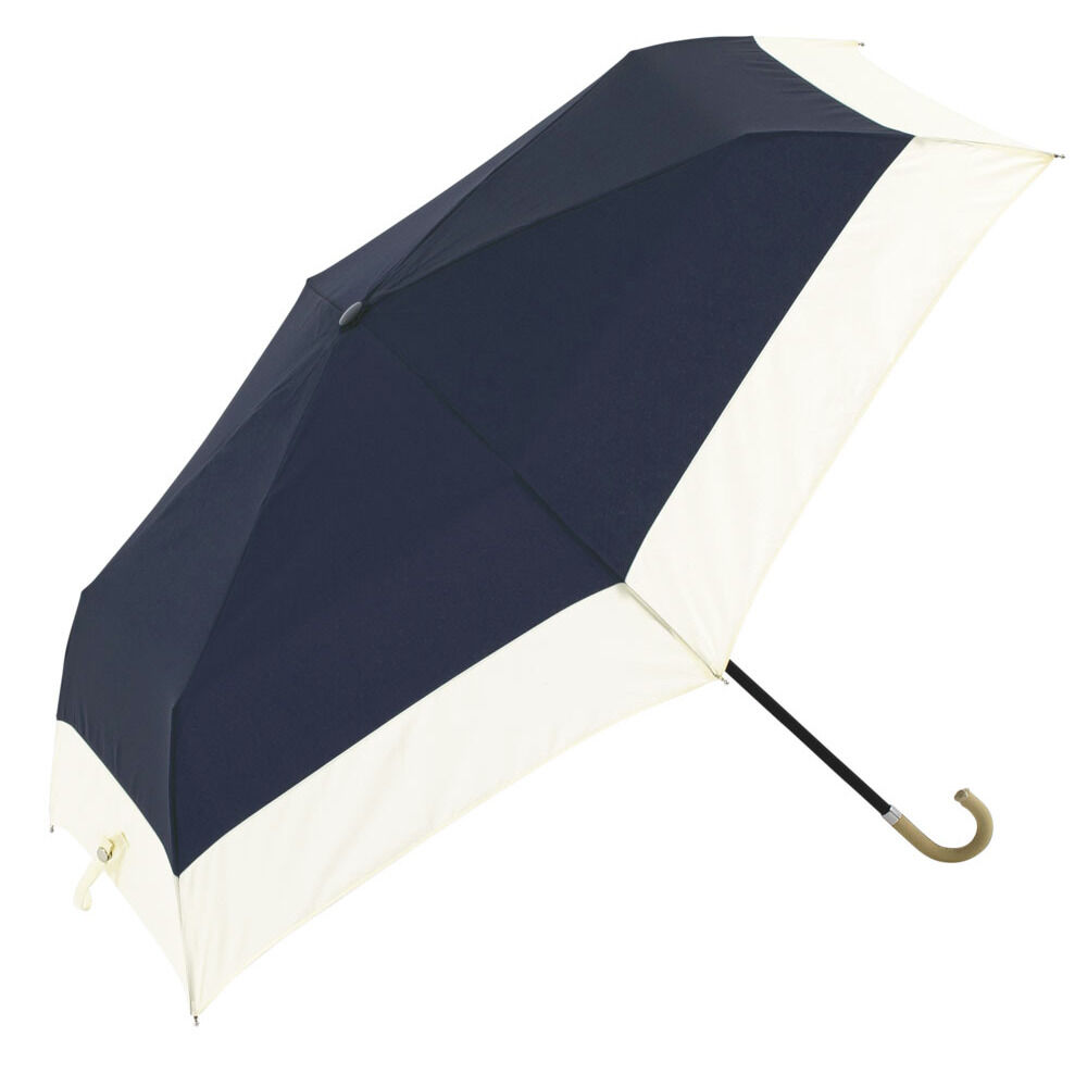 BACKYARD FAMILY「because ビコーズ 折りたたみ傘 50cm 通販 晴雨兼用傘 傘 かさ カサ 婦人傘」|傘|ブルー1