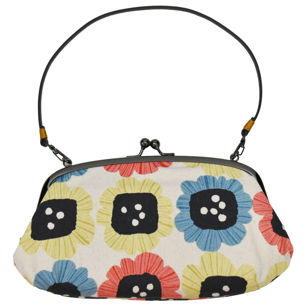 BACKYARD FAMILY「がま口ショルダーバッグ 楽天 ハンドバッグ 手提げ ショルダーバッグ ショルダーバック がま口」|ショルダー・メッセンジャー|ベージュ1