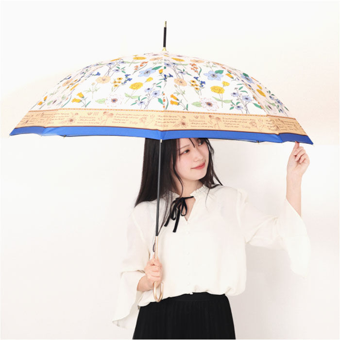 BACKYARD FAMILY「because 傘 ビコーズ 通販 晴雨兼用傘 長傘 カサ かさ レディース 晴雨兼用 雨傘 撥水」|傘|