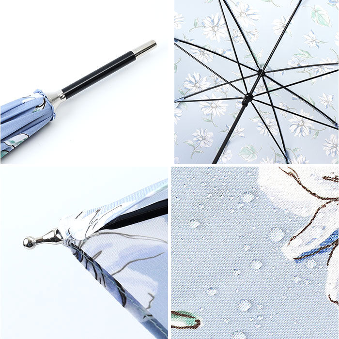 BACKYARD FAMILY「because 傘 ビコーズ 通販 晴雨兼用傘 長傘 カサ かさ レディース 晴雨兼用 雨傘 撥水」|傘|