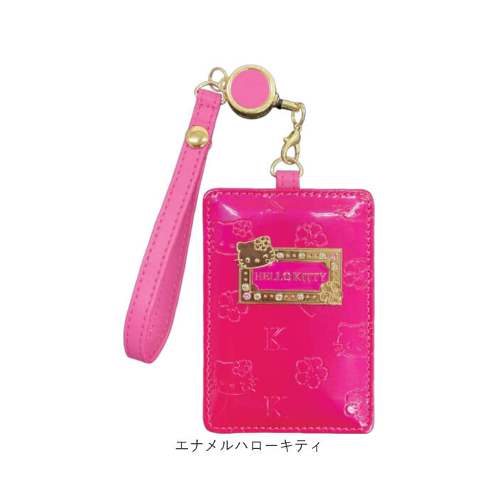 BACKYARD FAMILY「パスケース リール付き サンリオ 通販 定期入れ リール付きパスケース リールパスケース」|定期入れ|