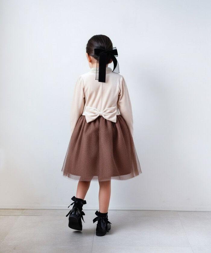 BACKYARD FAMILY「Rora ワンピース 通販 セリーナ ドッキングワンピース 子供服 ワンピ 長袖」|その他|