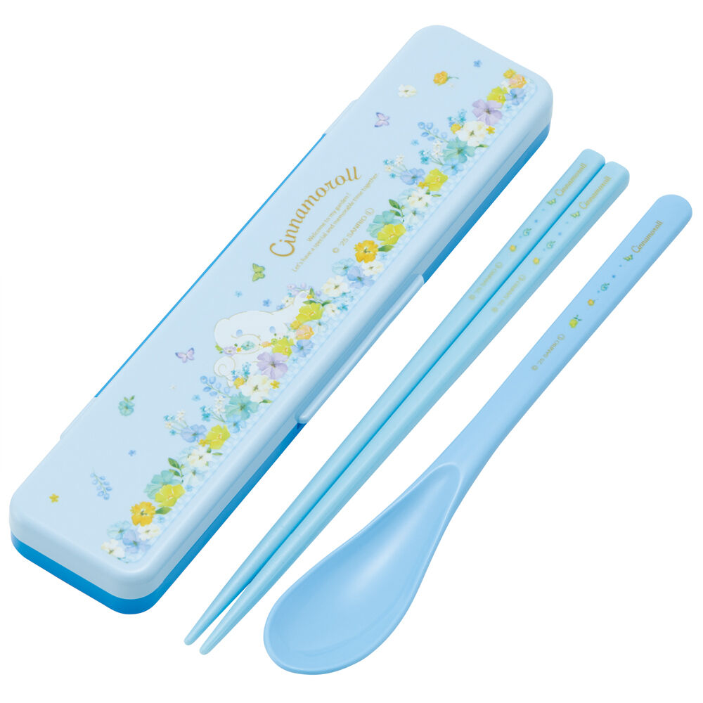 BACKYARD FAMILY「箸 スプーン セット スケーター CCS3SA 通販 日本製 skater コンビセット」|食器・キッチングッズ|ブルー2