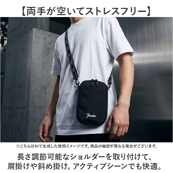 BACKYARD FAMILY「Fender ショルダーバッグ フェンダー 950-6072 通販 ショルダーバック」|ショルダー・メッセンジャー|