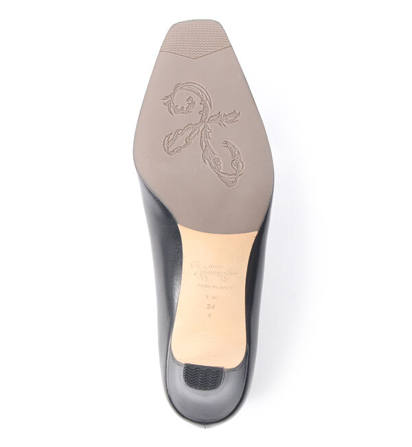 銀座かねまつ「RMMR1453BSKID  【ベーシック】【本革】ブラックパンプス【オケージョン対応】」|パンプス|