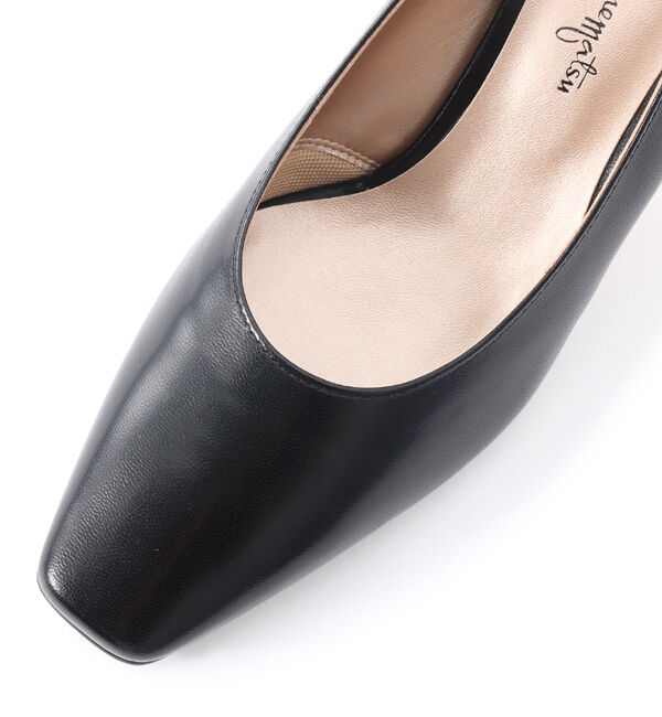 銀座かねまつ「RMMR1453BSKID  【ベーシック】【本革】ブラックパンプス【オケージョン対応】」|パンプス|