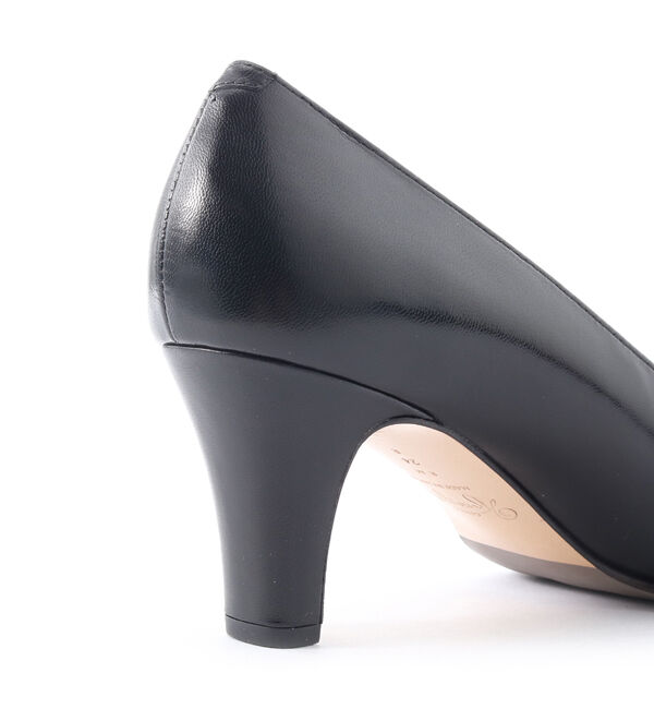 銀座かねまつ「RMMR1453BSKID  【ベーシック】【本革】ブラックパンプス【オケージョン対応】」|パンプス|