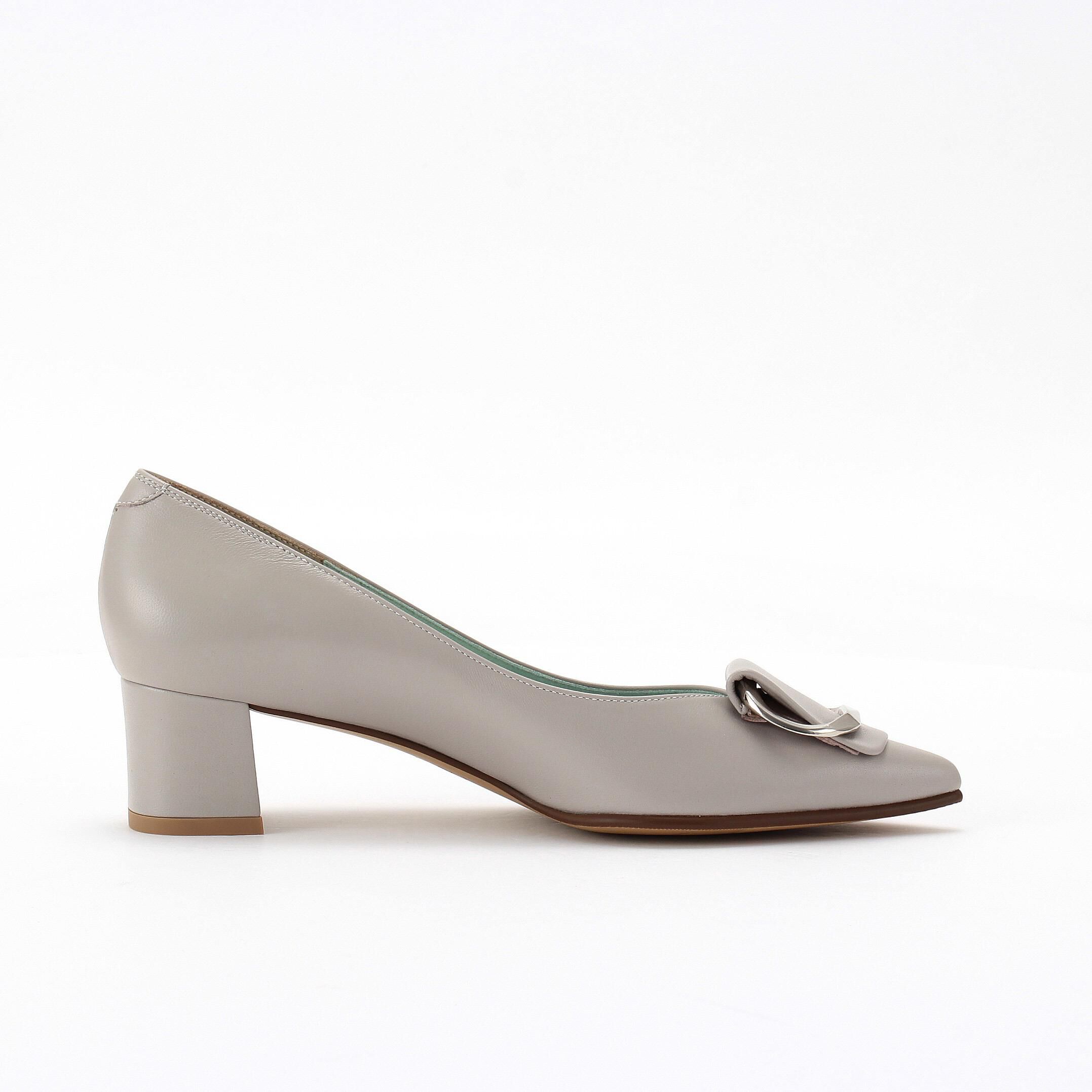 銀座かねまつ「LSDT2606SHPLGY 【本革】【防水】アクアベルパンプス」|パンプス|