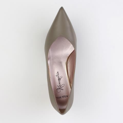 銀座かねまつ「LSDT2101SHPOAK 【本革】【防水】ミドルヒールアクアベルパンプス」|パンプス|