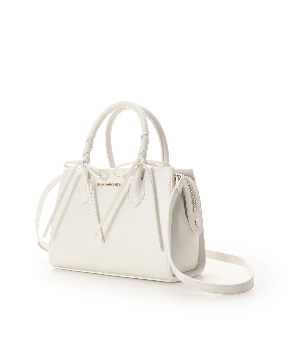 Samantha Vega「バレエコアレースアップハンドバッグ」|ハンドバッグ|