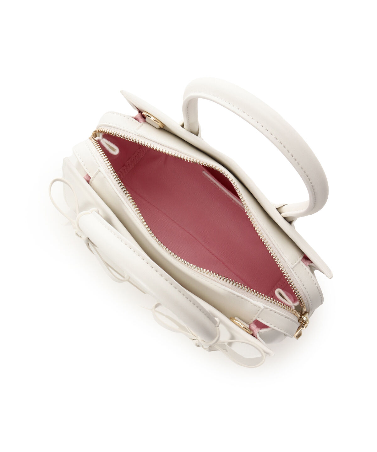 Samantha Vega「バレエコアレースアップハンドバッグ」|ハンドバッグ|