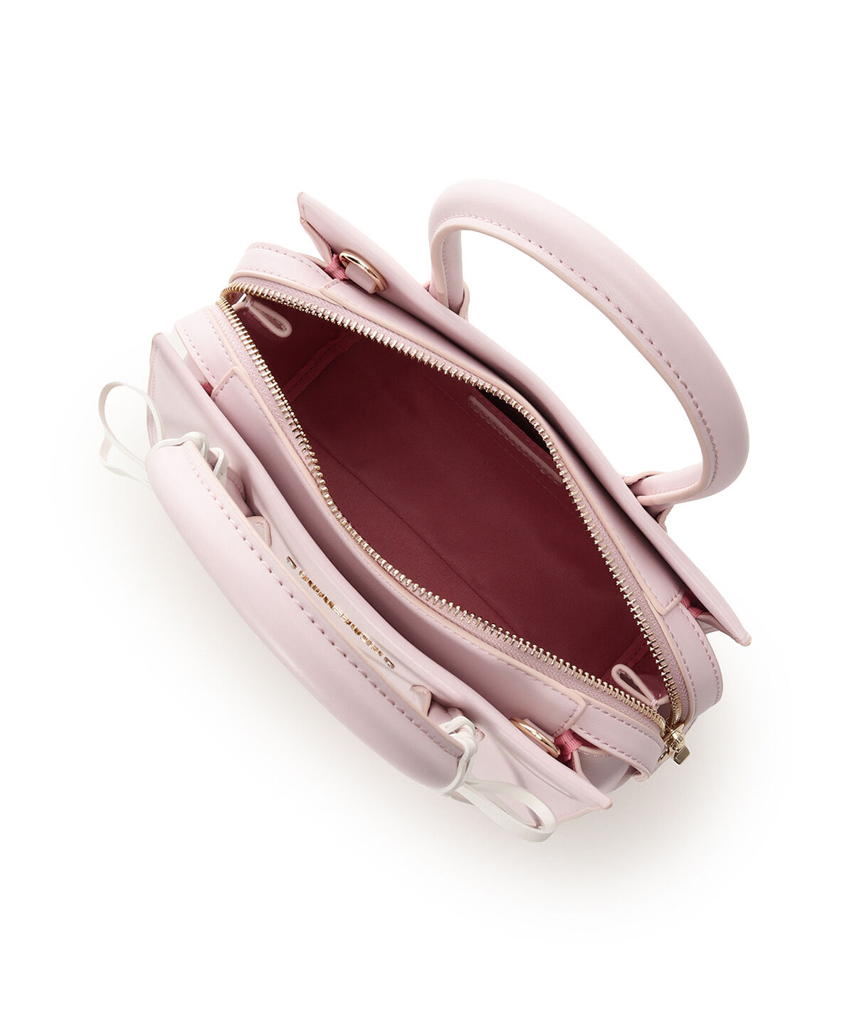 Samantha Vega「バレエコアレースアップハンドバッグ」|ハンドバッグ|