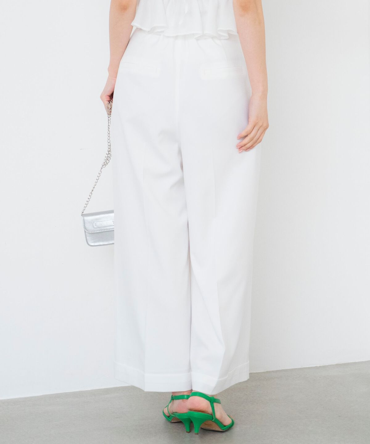 アンドクチュール「2タックワイドパンツ」|その他|