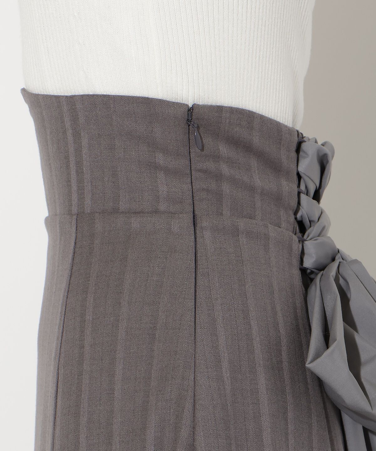 アンドクチュール「ビッグリボンフレアスカート」|フレア|