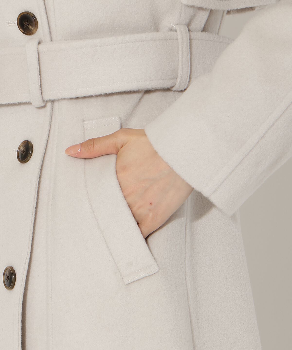 アンドクチュール「ウールビーバーロングコート」|その他|