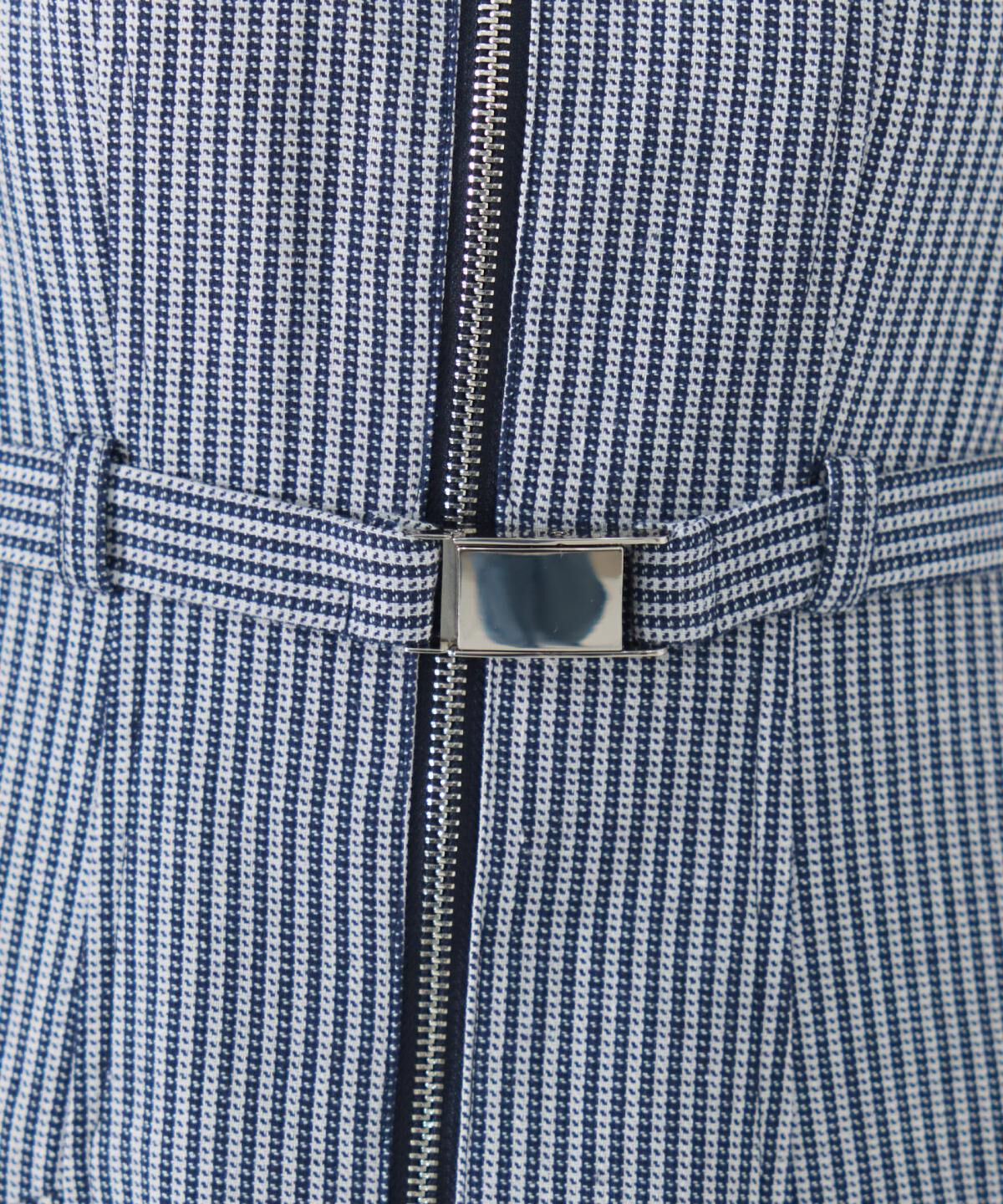 REDYAZEL「サイドプリーツジャンパースカート」|ジャンパースカート|