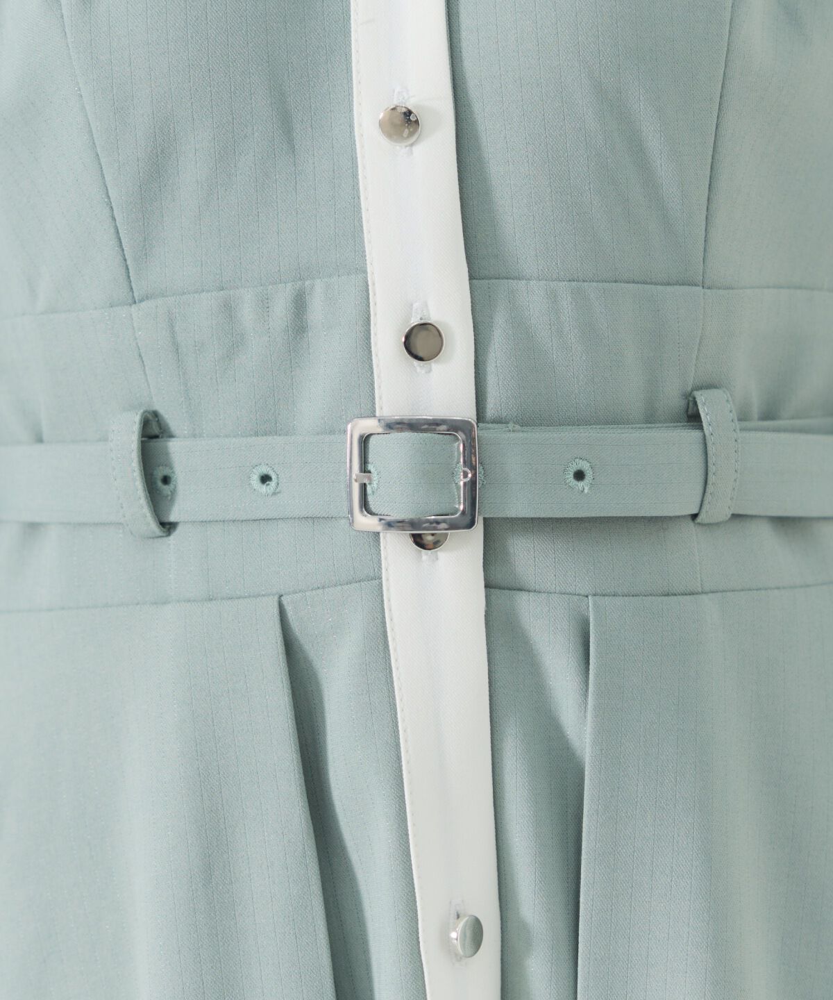 REDYAZEL「バイカラースキッパーシャツワンピース」|ワンピース|