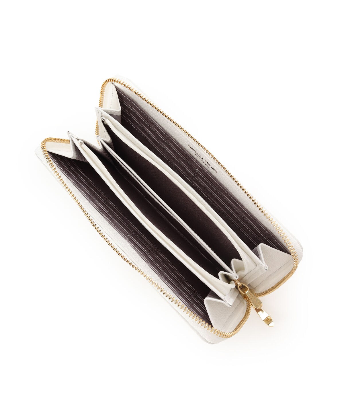 Samantha Thavasa Petit Choice「ラメフラワービジュー 長財布」|財布|