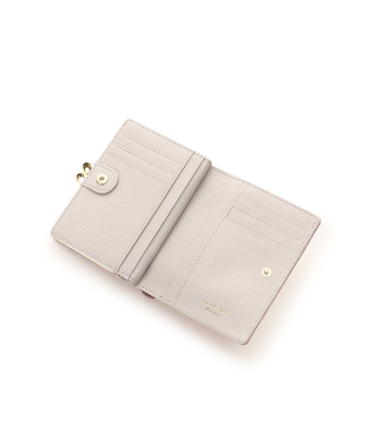 Samantha Thavasa Petit Choice「バイカラー 口金折財布」|財布|