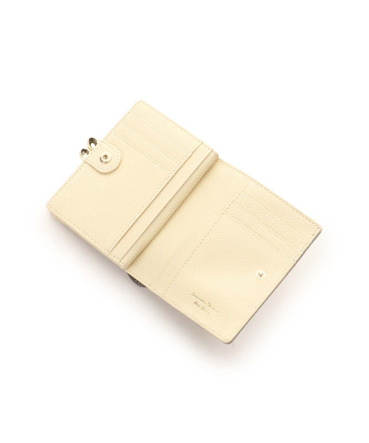 Samantha Thavasa Petit Choice「バイカラー 口金折財布」|財布|