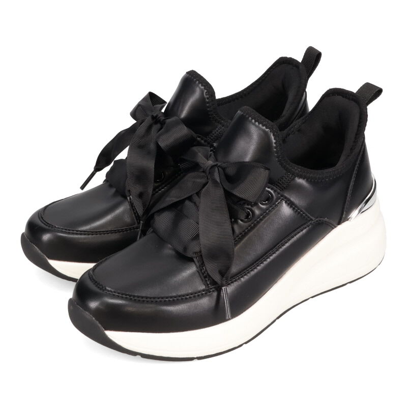 ORiental TRaffic「【瞬間フィット】グログランリボン スニーカー /OT3778 ハンズフリー」|スニーカー|