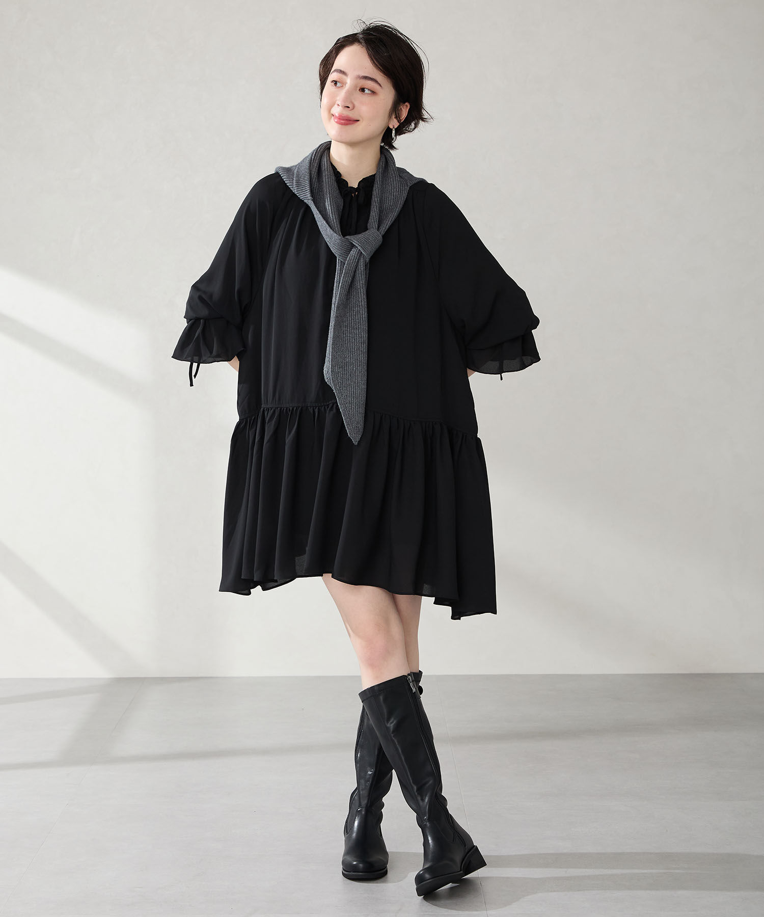 ORiental TRaffic「ピタ心地 ストレッチ ロングブーツ /51502」|ロングブーツ|