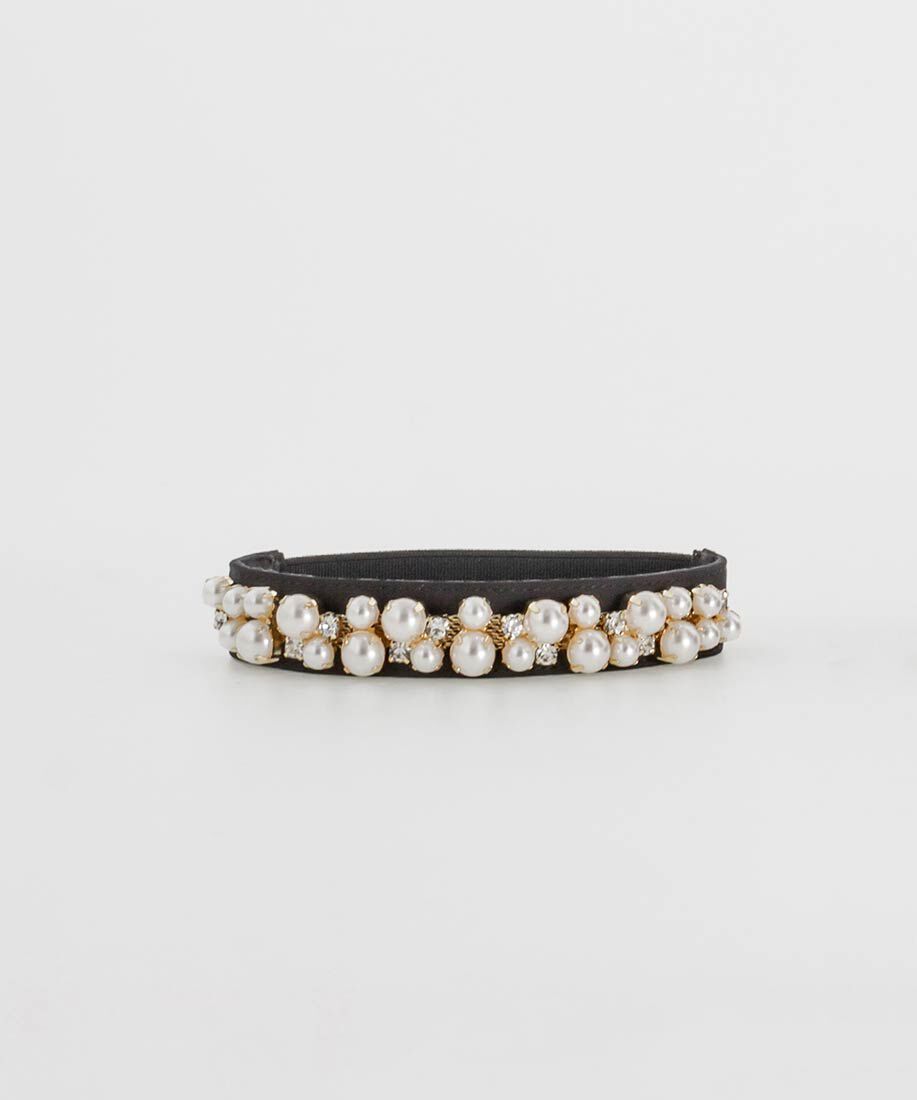  「パールビジューシューズバンド」|パンプス|