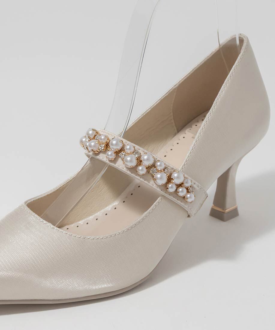  「パールビジューシューズバンド」|パンプス|