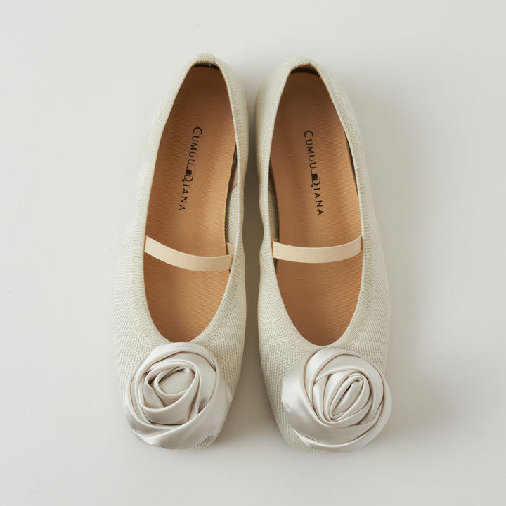 CUMUU＿DIANA「ニットシューズ　EI42822」|パンプス|