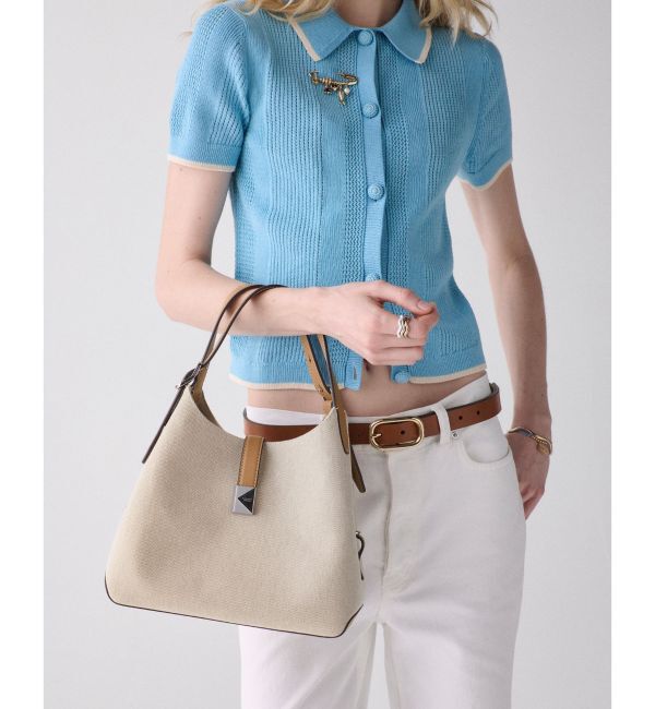 kate spade new york「デコ キャンバス クロスボディ トート バッグ」|ショルダー・メッセンジャー|DK CONCH