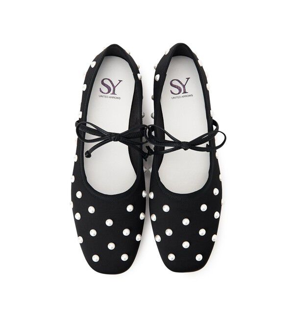 SY UNITED ARROWS「＜SY＞マルチドットバレエ フラット10●&uarr;」|バレエシューズ|その他1