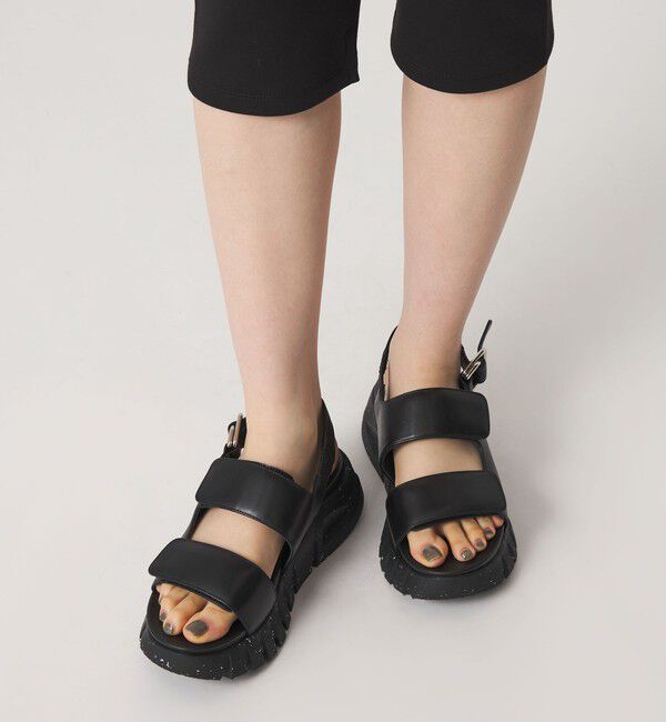 ODETTE E ODILE「ヴィブラムベルクロ サンダル55」|サンダル|