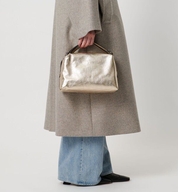 UNITED ARROWS「＜GIANNI CHIARINI＞ALIFA MTL M バッグ」|ショルダー・メッセンジャー|GOLD