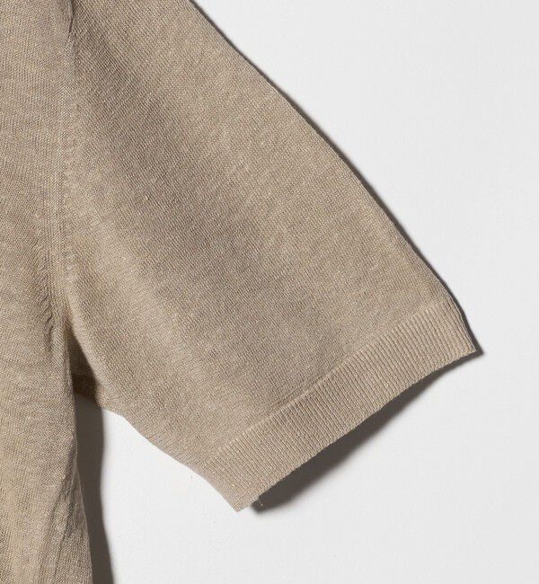 UNITED ARROWS「リネン/コットン スキッパー ポロシャツ」|ポロシャツ|