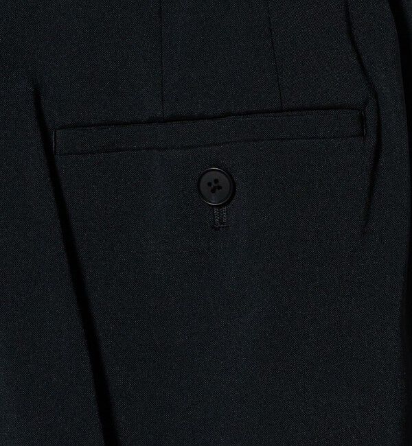 UNITED ARROWS「タック テーパード クロップド パンツ」|チノ|