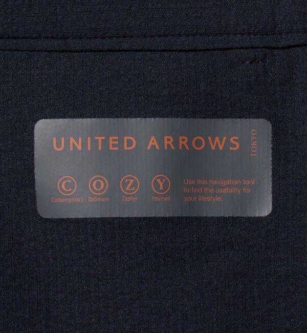 UNITED ARROWS「ライトサッカー ノープリーツ テーパードパンツ UA COZY ウォッシャブル 2WAYストレッチ」|スラックス|