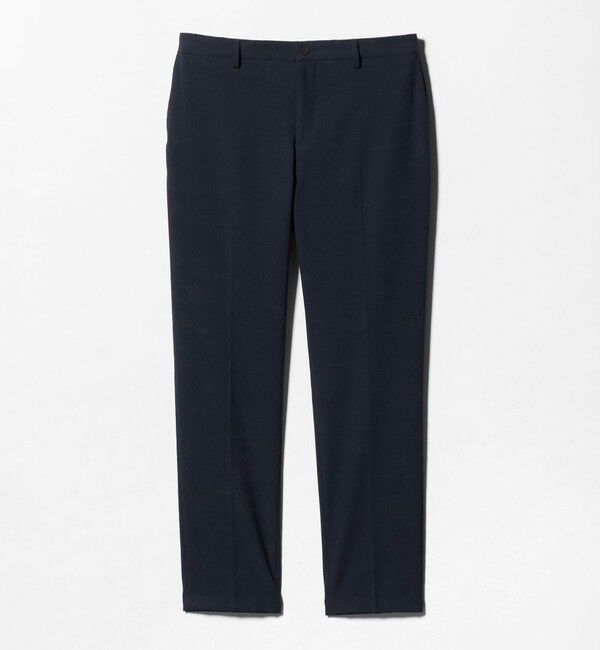 UNITED ARROWS「ライトサッカー ノープリーツ テーパードパンツ UA COZY ウォッシャブル 2WAYストレッチ」|スラックス|